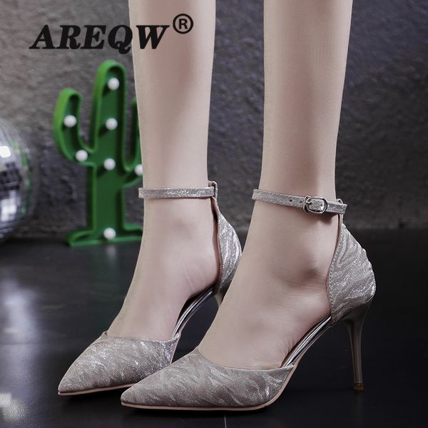 2020 femeninas high heels flock pointed sandals female summer shoes mujer zapatos mujer pumps, Black
2020 femeninas high heels flock pointed sandals female summer shoes mujer zapatos mujer pumps, Black