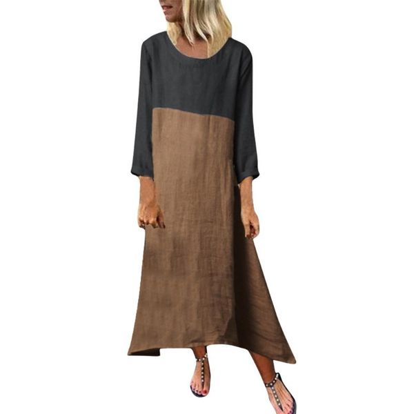 2020 vestidos female long maxi dress casual robe daily long sleeve cotton-blend summer dress a13, Black;gray
2020 vestidos female long maxi dress casual robe daily long sleeve cotton-blend summer dress a13, Black;gray