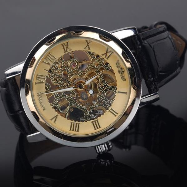 fashion business leisure men watch hollow watch automatic mechanical watch life waterproof leather watchband pin buckle diameter 38mm, Slivery;brown
fashion business leisure men watch hollow watch automatic mechanical watch life waterproof leather watchband pin buckle diameter 38mm, Slivery;brown