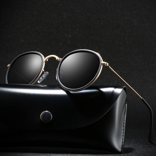 brand design polarized sunglasses men round sunglass classic driving sun glasses vintage women sunglasses uv400 shades gafas de sol, White;black
brand design polarized sunglasses men round sunglass classic driving sun glasses vintage women sunglasses uv400 shades gafas de sol, White;black