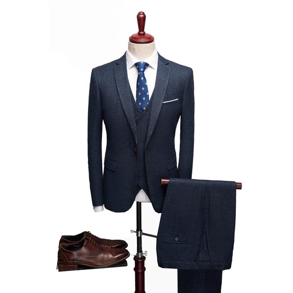 men's suits three-piece suit (jacket + pants + vest) quality men's business formal suit wedding banquet men's gentleman suit, Black;gray
men's suits three-piece suit (jacket + pants + vest) quality men's business formal suit wedding banquet men's gentleman suit, Black;gray