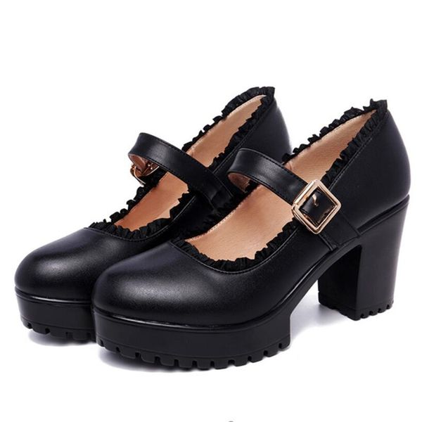 fashion autumn women's pumps with high heels dance shoes white black block heels female platform shoes for ladies thick bottom
fashion autumn women's pumps with high heels dance shoes white black block heels female platform shoes for ladies thick bottom