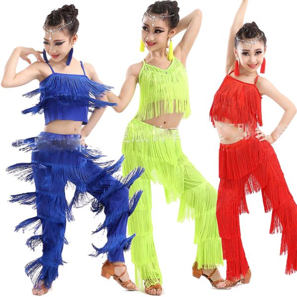 colors samba latin dancewear costumes girls salsa ballroom fringe trim dance pants costume ballroom dancing dress, Black;red
colors samba latin dancewear costumes girls salsa ballroom fringe trim dance pants costume ballroom dancing dress, Black;red