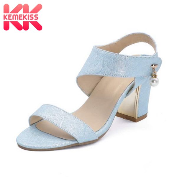 kemekiss summer sandals shoes for ladies new design thick high heels shoes women fashion solid color casual footwear size 31-44, Black
kemekiss summer sandals shoes for ladies new design thick high heels shoes women fashion solid color casual footwear size 31-44, Black