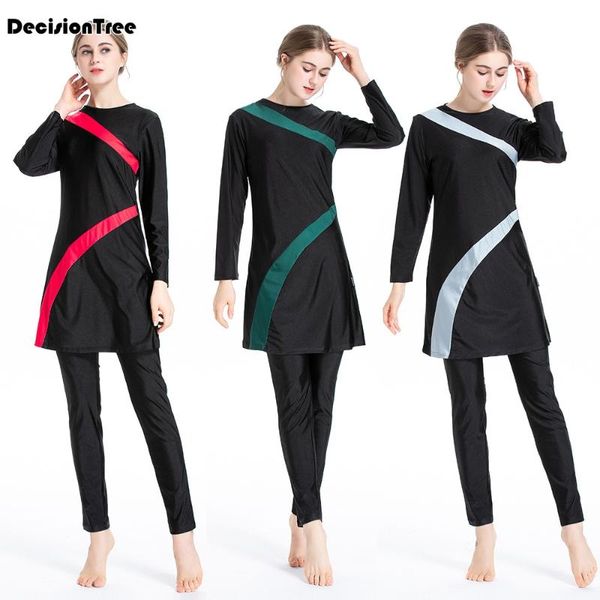 2020 muslim swimwear women modest patchwork full cover long sleeve swimsuit islamic hijab islam burkinis wear bathing
2020 muslim swimwear women modest patchwork full cover long sleeve swimsuit islamic hijab islam burkinis wear bathing