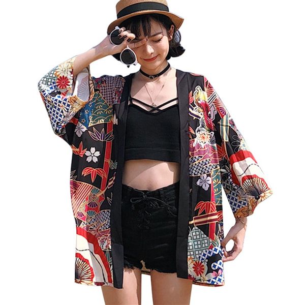 vintage japanese harajuku style coat kimono jacket women japanese girlfriends kimono print beach cardiganchaqueta mujer, Black;brown
vintage japanese harajuku style coat kimono jacket women japanese girlfriends kimono print beach cardiganchaqueta mujer, Black;brown