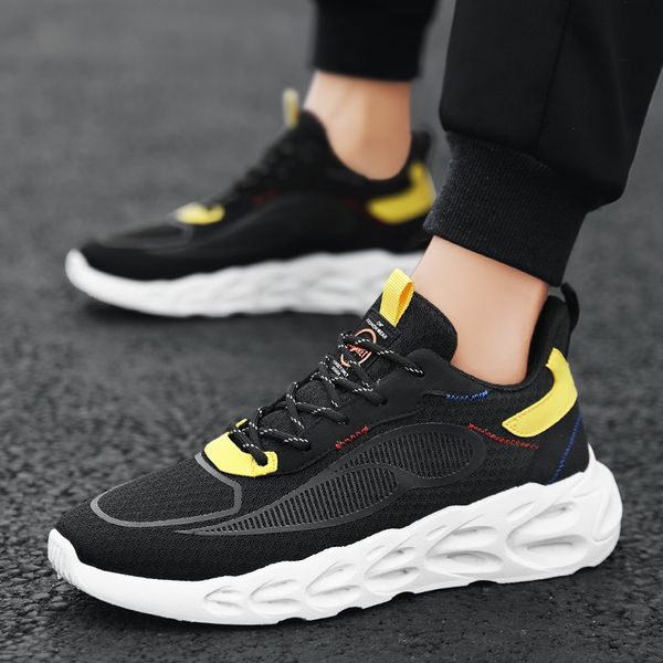 new fashion mesh men sneakers breathable men shoes casual lightweight sports shoes running footwear light-up style, Black
new fashion mesh men sneakers breathable men shoes casual lightweight sports shoes running footwear light-up style, Black