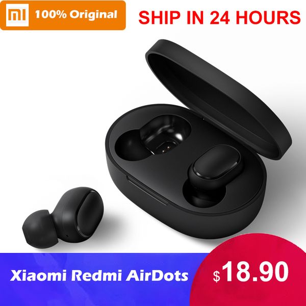 100% original xiaomi redmi airdots tws mi true wireless bluetooth 5.0 earphone dsp noise cancellation headset earbuds ai control
100% original xiaomi redmi airdots tws mi true wireless bluetooth 5.0 earphone dsp noise cancellation headset earbuds ai control