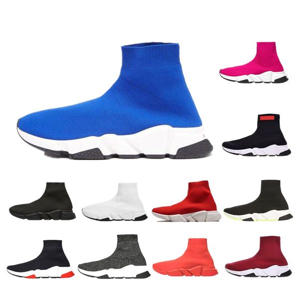 new designer shoes speed sock sneakers stretch mesh high boots for mens womens black white red glitter runner flat trainers us5-12
new designer shoes speed sock sneakers stretch mesh high boots for mens womens black white red glitter runner flat trainers us5-12