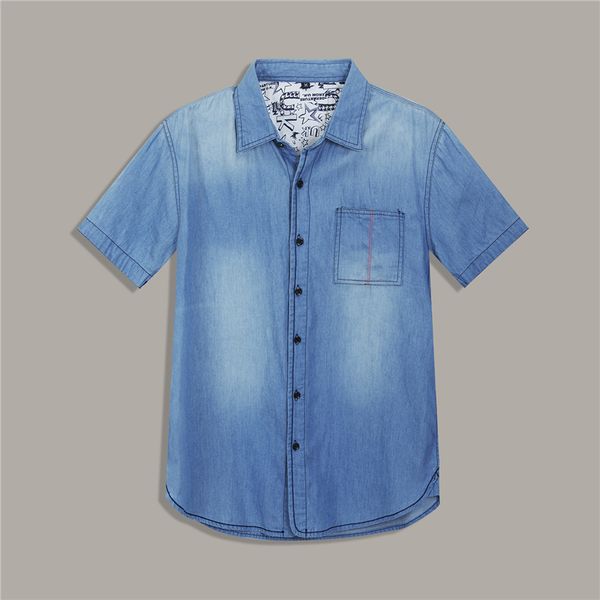 2020 summer fashion short sleeve casual denim shirt men 100%cotton work pocket shirts male regular fit shirt chemise homme,56005, White;black
2020 summer fashion short sleeve casual denim shirt men 100%cotton work pocket shirts male regular fit shirt chemise homme,56005, White;black