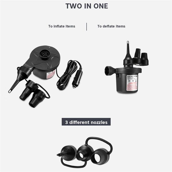 auto cigarette lighter dc 12v car electric air pump tire inflator3 nozzles outdoor for airbed swimming ring
auto cigarette lighter dc 12v car electric air pump tire inflator3 nozzles outdoor for airbed swimming ring