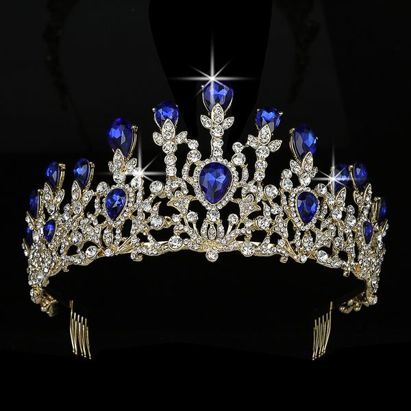 crown hadiyana trendy magnificent rhinestone tiara wedding bride hair accessories luxury hair jewelry bcy8903 coroa de noiva, Golden;white
crown hadiyana trendy magnificent rhinestone tiara wedding bride hair accessories luxury hair jewelry bcy8903 coroa de noiva, Golden;white