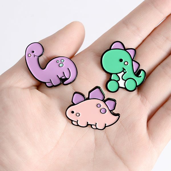 dinosaurs park tyrannosaurus enamel pins cute green purple pink animal cartoon bagdes fashion clothes jewelry brooches for friends kids gift, Gray
dinosaurs park tyrannosaurus enamel pins cute green purple pink animal cartoon bagdes fashion clothes jewelry brooches for friends kids gift, Gray