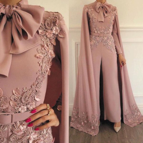 woman jumpsuit vintage capped lace applique beaded for evening party long sleeves floor length formal muslim dresses gowns, Black;red
woman jumpsuit vintage capped lace applique beaded for evening party long sleeves floor length formal muslim dresses gowns, Black;red