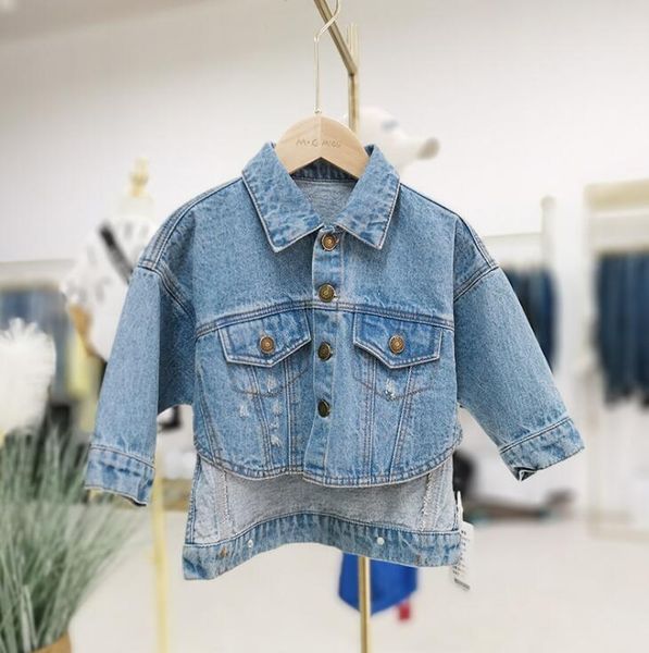 2020 new wholesale girls boys denim coat spring full sleeve kids jacket 1-6t hj862, Blue;gray
2020 new wholesale girls boys denim coat spring full sleeve kids jacket 1-6t hj862, Blue;gray