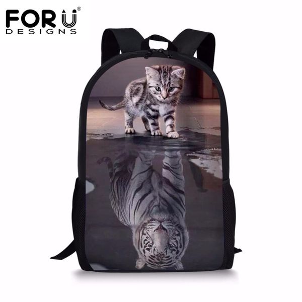 forudesigns funny 3d cat reflection tiger printing children school bags backpack for girls boys large student book bags school
forudesigns funny 3d cat reflection tiger printing children school bags backpack for girls boys large student book bags school