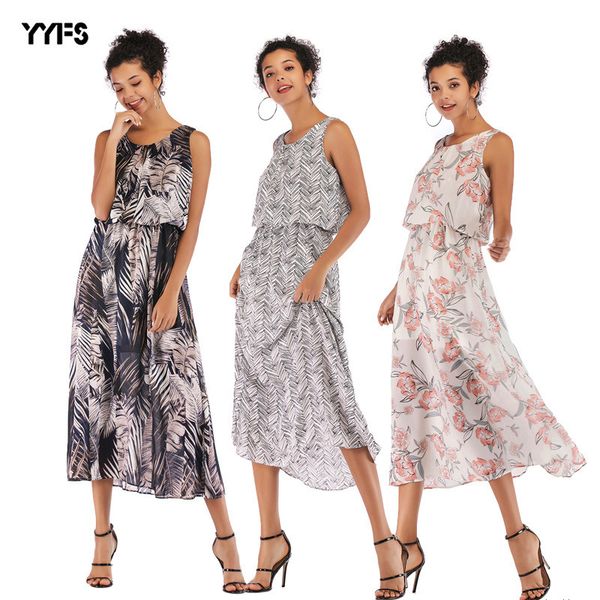 womens designer bohemian slim knee chiffon long skirt female summer dressh, Black;gray
womens designer bohemian slim knee chiffon long skirt female summer dressh, Black;gray