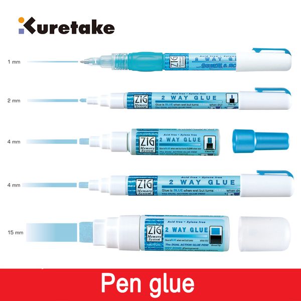 zig kuretake memory system 2 way glue pens environmental adhesives diy hand work glue pen office school supply
zig kuretake memory system 2 way glue pens environmental adhesives diy hand work glue pen office school supply