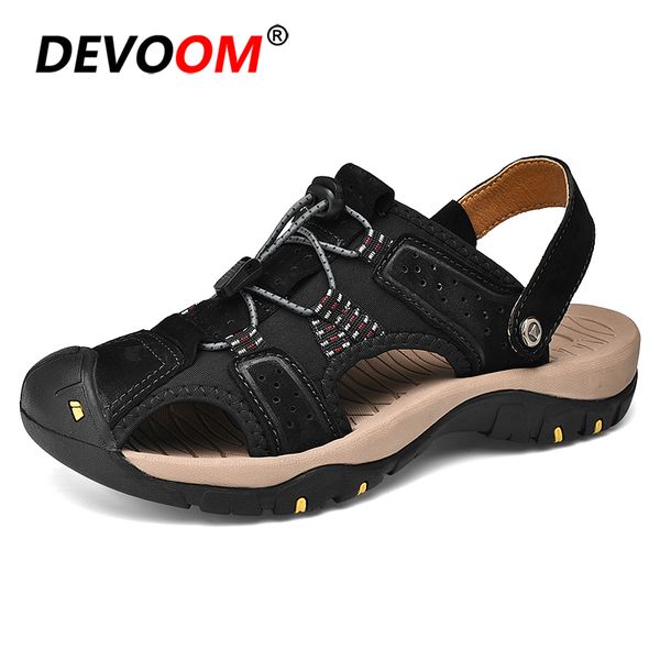 2019 new mens leather slippers slides summer men flip flops outdoor beach slippers leather men sandal fashion herren sandalen 47, Blue;gray
2019 new mens leather slippers slides summer men flip flops outdoor beach slippers leather men sandal fashion herren sandalen 47, Blue;gray