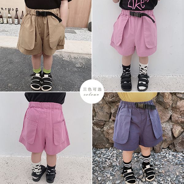 2019 summer new baby boys girls loose leisure big pocket soft shorts children solid color pants, Black
2019 summer new baby boys girls loose leisure big pocket soft shorts children solid color pants, Black