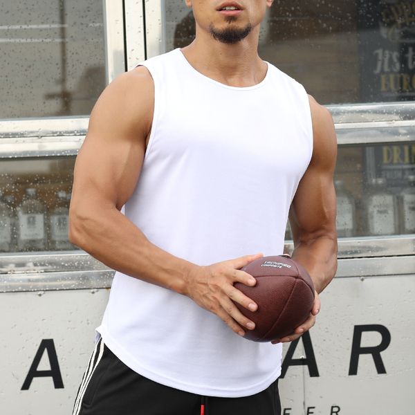 2020 new polyester solid color quick-drying vest men outdoors running riding shirts summer loose breathable training sports vest, Black;blue
2020 new polyester solid color quick-drying vest men outdoors running riding shirts summer loose breathable training sports vest, Black;blue