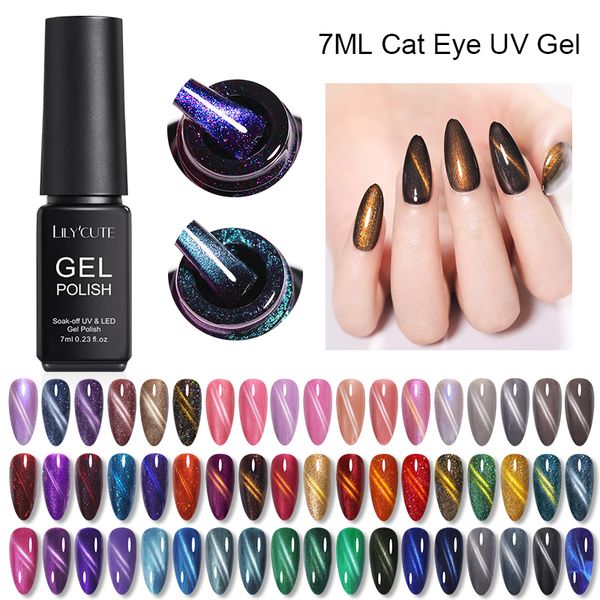 lilycute 7ml magnet uv gel polish cat eye chameleon effect gel gold light irregular paillettes soak off magnetic polish, Red;pink
lilycute 7ml magnet uv gel polish cat eye chameleon effect gel gold light irregular paillettes soak off magnetic polish, Red;pink