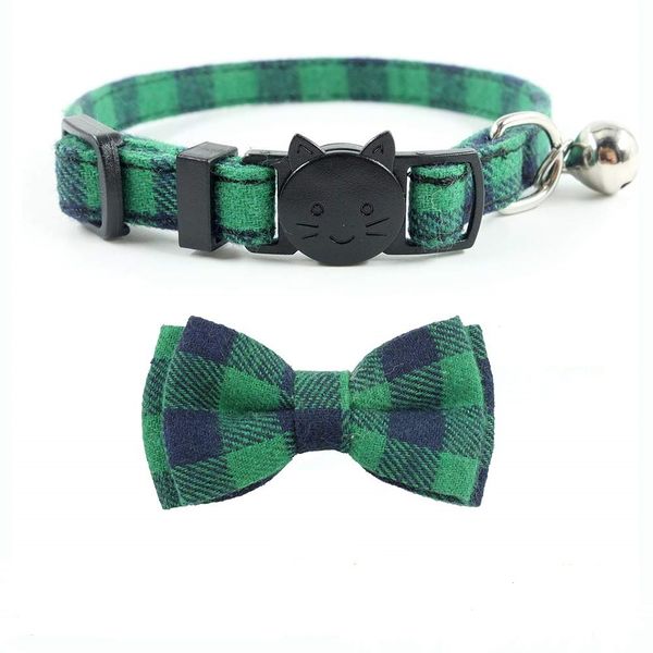 cat collar breakaway with bell and bow tie, plaid design adjustable safety kitty kitten collars(6.8-10.8 inches
cat collar breakaway with bell and bow tie, plaid design adjustable safety kitty kitten collars(6.8-10.8 inches
