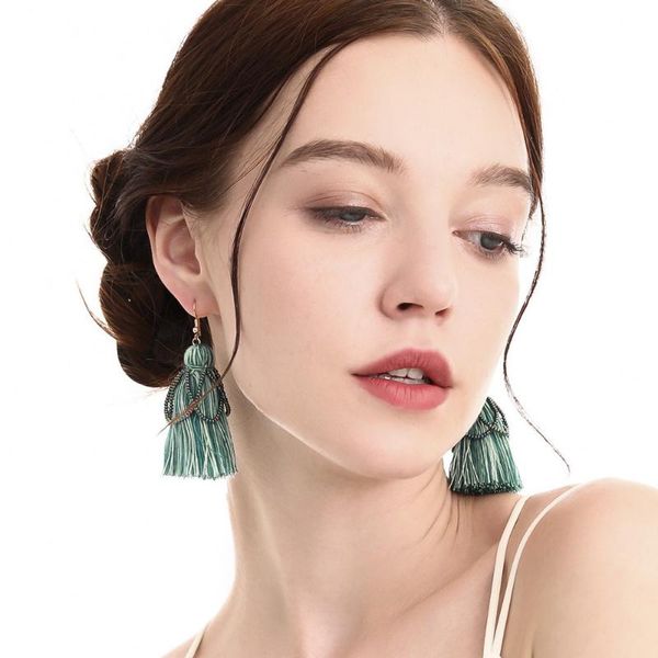 ручной работы хлопок кисточкой серьги boho качество риса бисера серьги этнический стиль украшения, Golden;silver
ручной работы хлопок кисточкой серьги boho качество риса бисера серьги этнический стиль украшения, Golden;silver