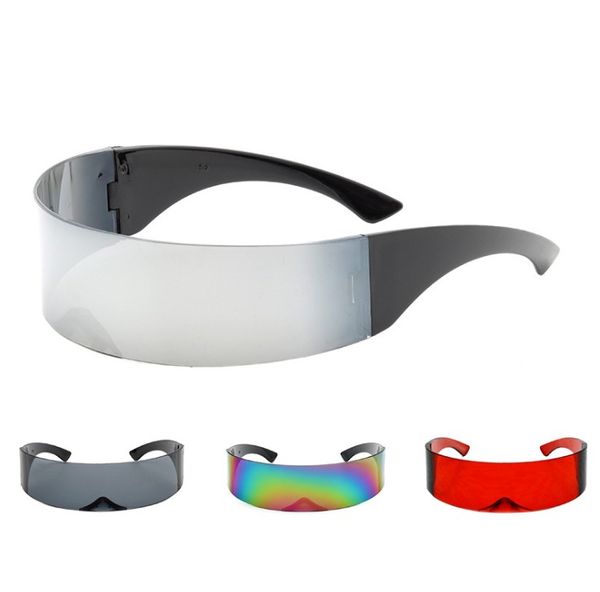 yooske funny futuristic wrap around monob costume sunglasses mask novelty glasses halloween party party supplies decoration, White;black
yooske funny futuristic wrap around monob costume sunglasses mask novelty glasses halloween party party supplies decoration, White;black