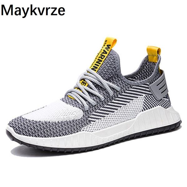 2020 men's shoes tide fashion breathable flying woven lace-up sneakers men casual running shoes, Black
2020 men's shoes tide fashion breathable flying woven lace-up sneakers men casual running shoes, Black