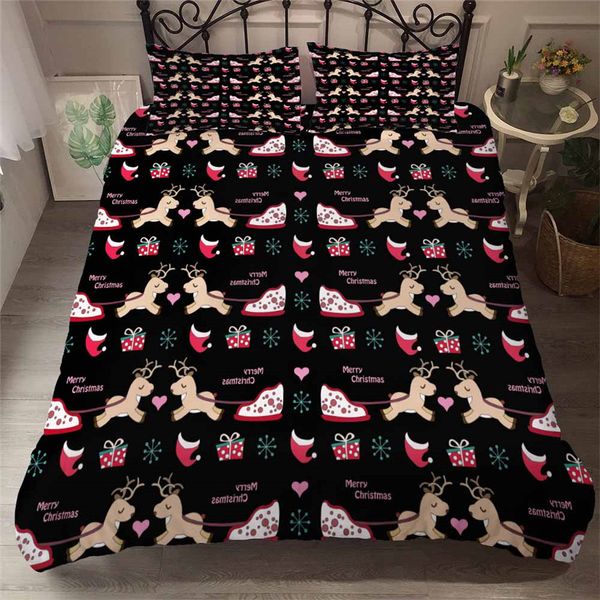 helengili 3d bedding set christmas print duvet cover set bedcloth with pillowcase bed home textiles #yc-223
helengili 3d bedding set christmas print duvet cover set bedcloth with pillowcase bed home textiles #yc-223