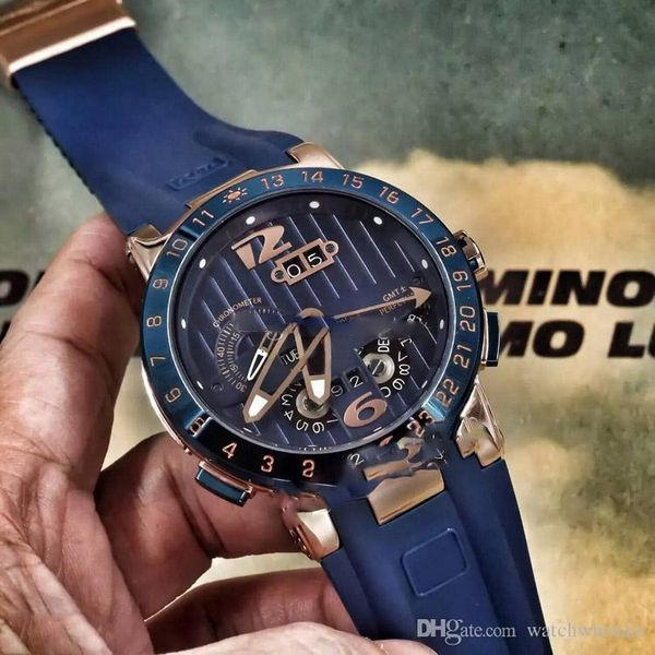 2019 newly ulysse executive el toro/black toro perpetual calendar gmt rose gold blue dial blue rubber automatic mens wristwatch un-17c3, Slivery;brown
2019 newly ulysse executive el toro/black toro perpetual calendar gmt rose gold blue dial blue rubber automatic mens wristwatch un-17c3, Slivery;brown