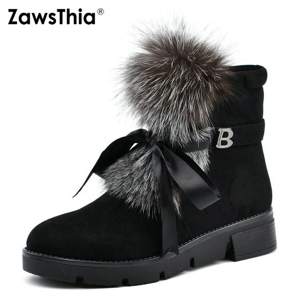 zawsthia black snow boots real fur lace up flat low heel platform women ankle boots casual winter warm shoes women 39 s
zawsthia black snow boots real fur lace up flat low heel platform women ankle boots casual winter warm shoes women 39 s