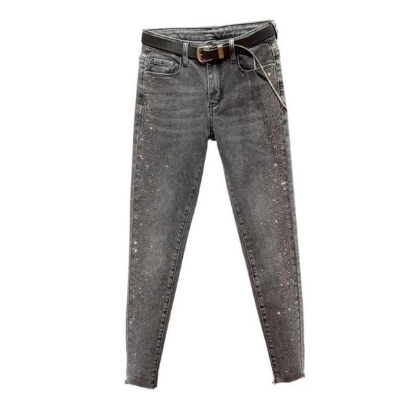 2020 new women fashion diamond ankle length jeans casual denim pants women skinny pencil jeans plus size q623, Blue
2020 new women fashion diamond ankle length jeans casual denim pants women skinny pencil jeans plus size q623, Blue