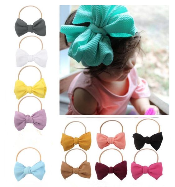 new baby infant kids nylon hair rope with big bow tie headwraps children cute princess hair bands pure color headbands hair accessories, Slivery;white
new baby infant kids nylon hair rope with big bow tie headwraps children cute princess hair bands pure color headbands hair accessories, Slivery;white
