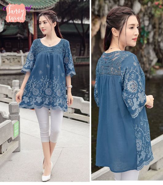 2019 блуза новых летнего стиль богемских вышивок камиз топ лето blusa feminina женщина рубашки женщина feminina плюс размер, White
2019 блуза новых летнего стиль богемских вышивок камиз топ лето blusa feminina женщина рубашки женщина feminina плюс размер, White