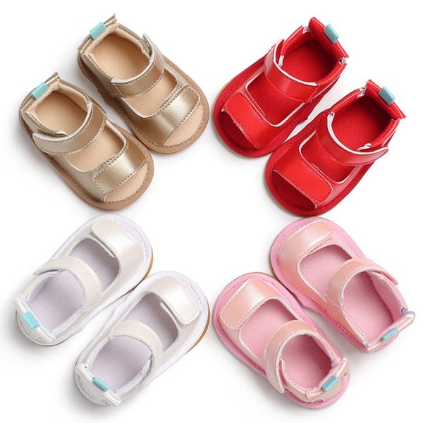 2018 summer baby girl rubber bottom casual sandals fashion breathable newborn sandals pu material children's shoes, Black;red
2018 summer baby girl rubber bottom casual sandals fashion breathable newborn sandals pu material children's shoes, Black;red