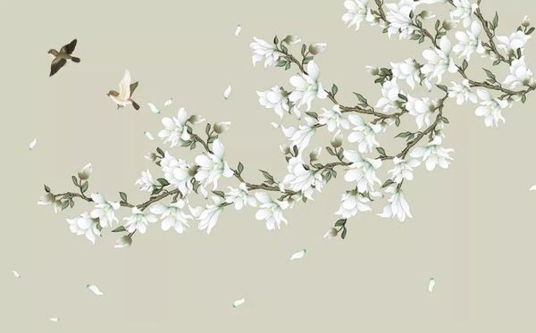 custom mural wallpaper 3d soft magnolia hand-painted meticulous flower and luxury wall paper l living room tv backdrop murales de pared
custom mural wallpaper 3d soft magnolia hand-painted meticulous flower and luxury wall paper l living room tv backdrop murales de pared