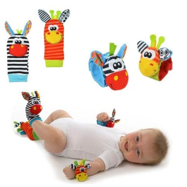 new lamaze style sozzy rattle wrist donkey zebra wrist rattle and socks toys foot treatment (1set=2 pcs wrist 2 pcs socks).
new lamaze style sozzy rattle wrist donkey zebra wrist rattle and socks toys foot treatment (1set=2 pcs wrist 2 pcs socks).