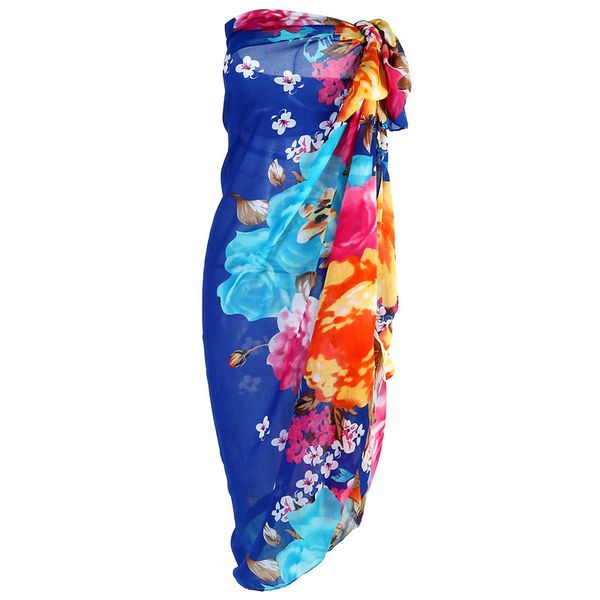 ayliss womens swimwear chiffon printed cover up beach sarong pareo bikini swimsuit wrap, Blue;gray
ayliss womens swimwear chiffon printed cover up beach sarong pareo bikini swimsuit wrap, Blue;gray