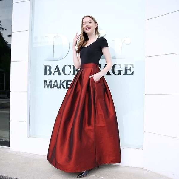 plus size skirts for women fashion long skirts women faldas high waist pleated womans floor length skirt elegant ladies jupe skirts, Black
plus size skirts for women fashion long skirts women faldas high waist pleated womans floor length skirt elegant ladies jupe skirts, Black