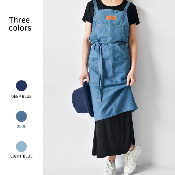 3 colour cotton cowboy cleaning apron gardening pocket apron for woman kitchen cooking coffee shop florist artist homewear
3 colour cotton cowboy cleaning apron gardening pocket apron for woman kitchen cooking coffee shop florist artist homewear