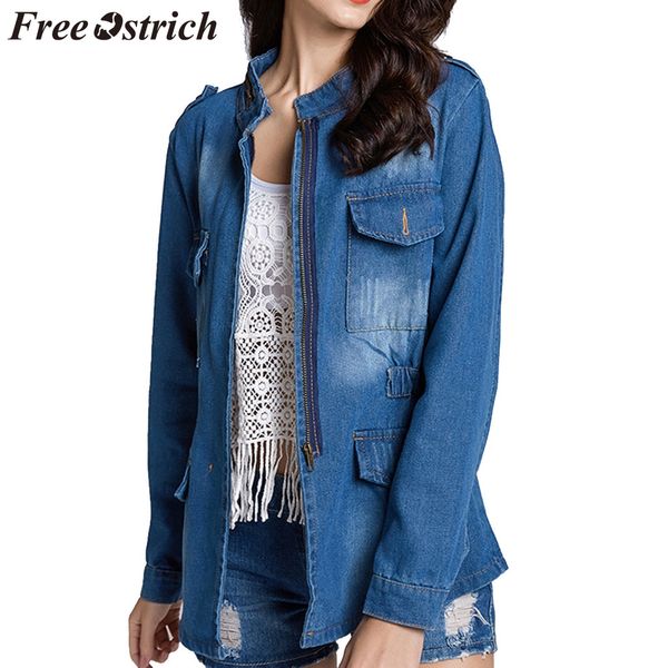 ostrich coat women zipper large size loose denim long sleeve solid color loose fashion 2019 new autumn winter coat women, Black;brown
ostrich coat women zipper large size loose denim long sleeve solid color loose fashion 2019 new autumn winter coat women, Black;brown