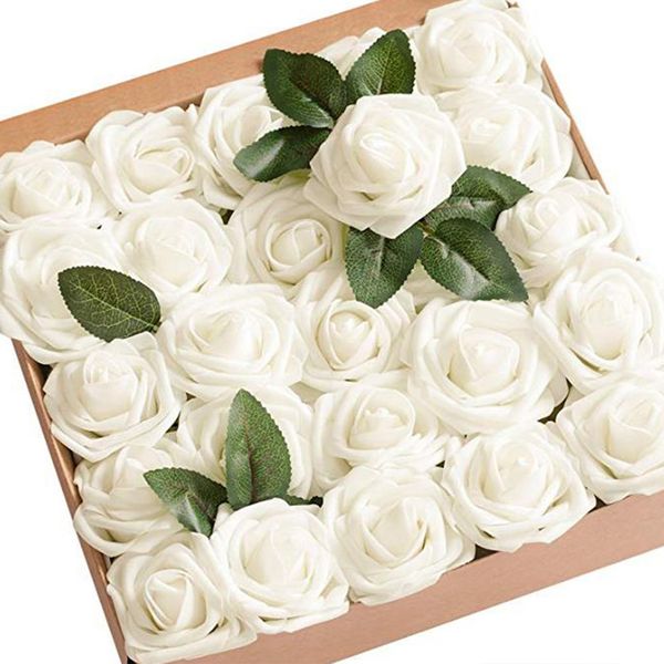 50pcs wedding stem centerpieces romantic fake roses real looking festival home decor artificial flower party simulation shower
50pcs wedding stem centerpieces romantic fake roses real looking festival home decor artificial flower party simulation shower