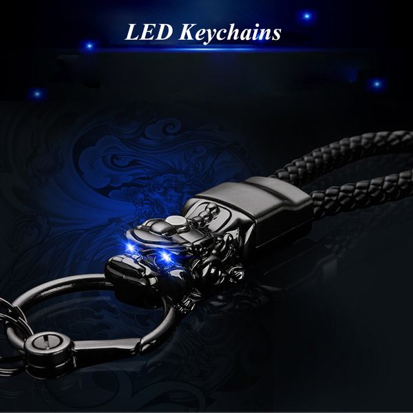 metal brave troops shape led keychains braided pu leather car keyrings bag decor keychain men women business gift keyfob key chain, Silver
metal brave troops shape led keychains braided pu leather car keyrings bag decor keychain men women business gift keyfob key chain, Silver