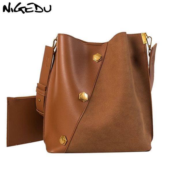 nigedu bucket shoulder bag women purses and handbags matte pu leather composite bags fashion crocodile women's totes 2pcs bolsos
nigedu bucket shoulder bag women purses and handbags matte pu leather composite bags fashion crocodile women's totes 2pcs bolsos