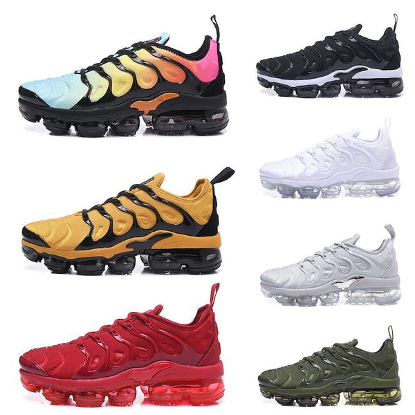 new 2019 brand men women sneakers tn plus breathable air cusion desinger runner tn casual shoes new arrival color eur 36-45, Black
new 2019 brand men women sneakers tn plus breathable air cusion desinger runner tn casual shoes new arrival color eur 36-45, Black