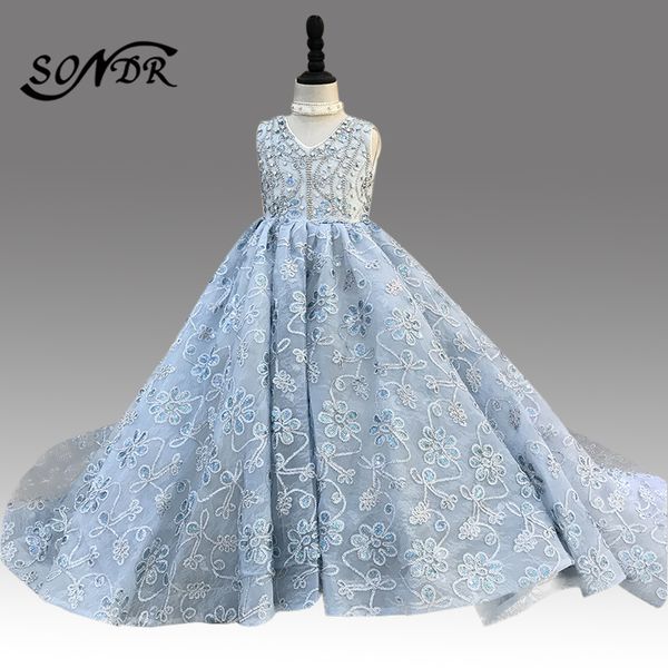 flower girl dress sky blue ht157 shining crystal girls first holy communion dresses train v-neck lace flower girl pageant dress, Red;yellow
flower girl dress sky blue ht157 shining crystal girls first holy communion dresses train v-neck lace flower girl pageant dress, Red;yellow