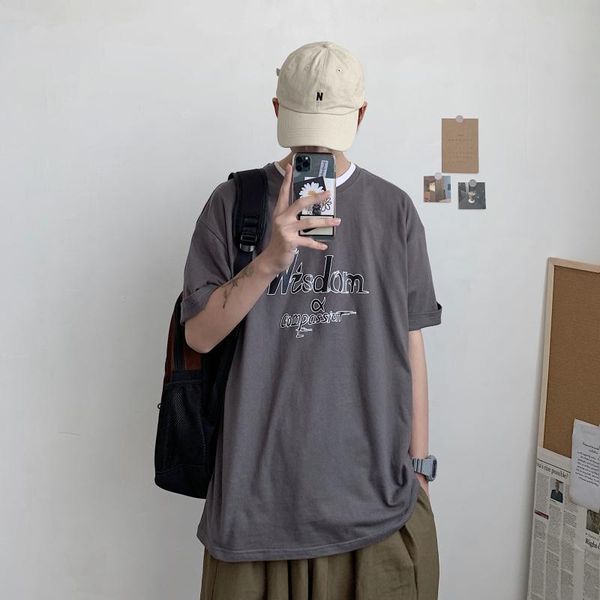 2020 summer new youth popular printing loose large size short sleeve t-shirt fashion casual wild round neck pullover m-5xl, White;black
2020 summer new youth popular printing loose large size short sleeve t-shirt fashion casual wild round neck pullover m-5xl, White;black