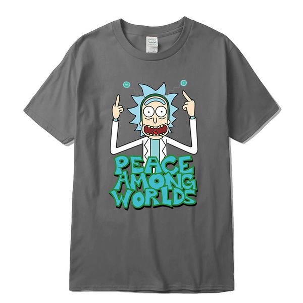 men's t-shirt short sleeve cotton crewneck loose rick and morty printed men tshirt casual knitted mens t-shirt, White;black
men's t-shirt short sleeve cotton crewneck loose rick and morty printed men tshirt casual knitted mens t-shirt, White;black